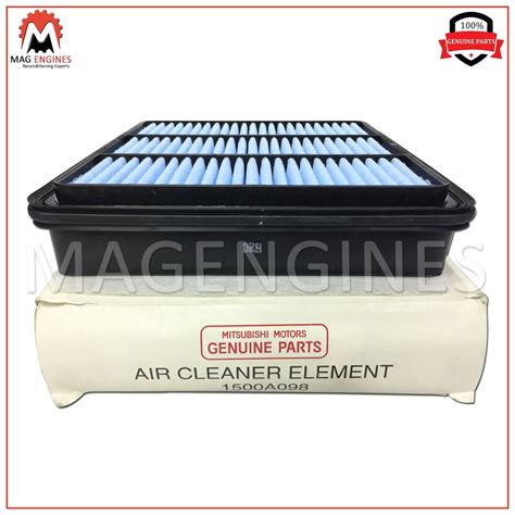 MITSUBISHI 1500A098 - Air filter cross reference