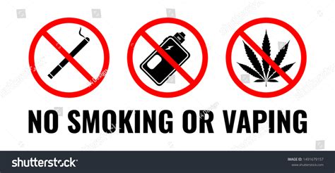 1375 No Smoking Or Vaping Signs Images Stock Photos And Vectors