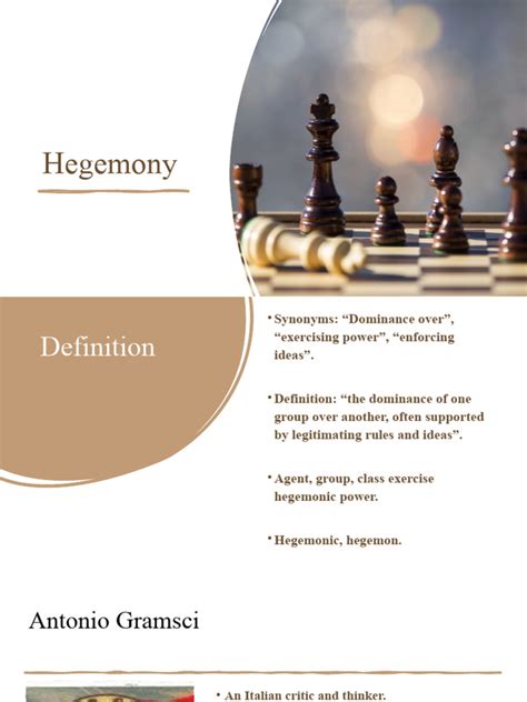 Hegemony | PDF | Hegemony | Power (Social And Political)