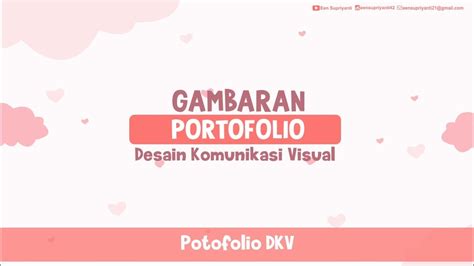 Gambar Portofolio Dkv Gambaran Portofolio Agar Lulus Dkv Youtube