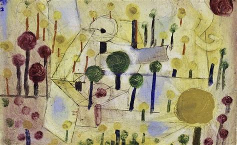 Paul Klee Imaginary Garden Detail Paul Klee Paul Vintage World Maps