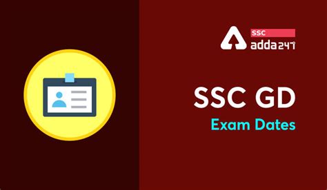 SSC GD Constable Exam Date 2022 and Exam Pattern