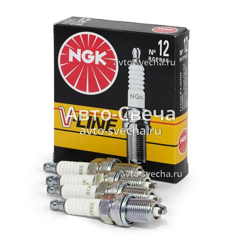 Свеча зажигания NGK 6129, BCPR6E "V-Line" - Авто-Cвечи