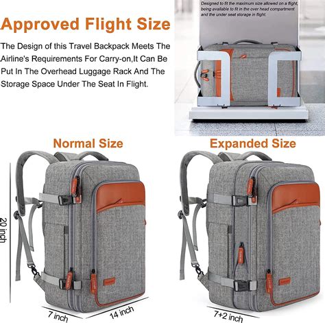 Carry On Backpack Extra Large L Airline Approved Travel Backpacks