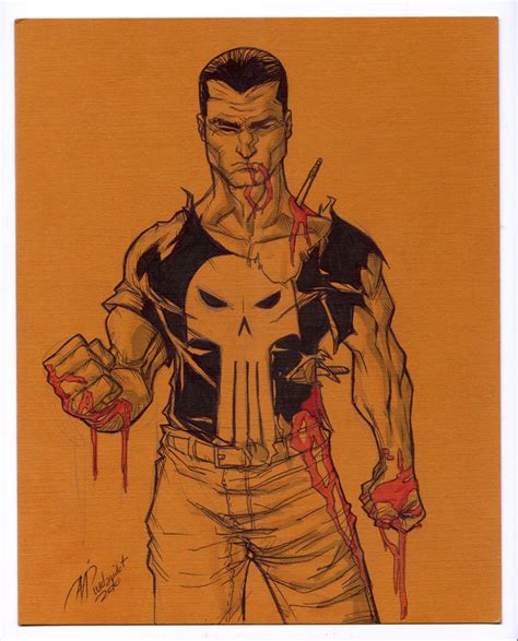 Punisher Sketch By Mdavidct On DeviantArt