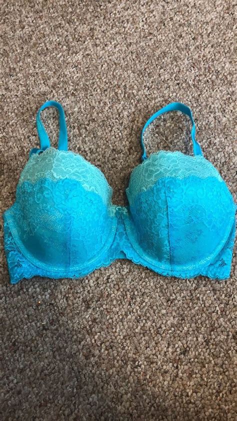 Nwot Never Been Worn Victorias Secret Blue Ombre Bra Size 34dd Bra Blue Bra Full Coverage Bra