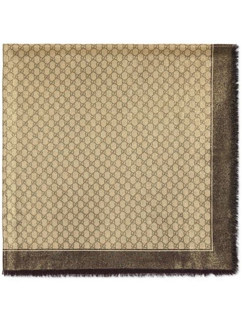 Gucci Gg Wool Shawl Gucci