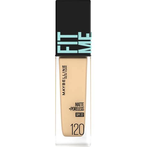 Maybelline Fit Me Matte Poreless Foundation 120 Classic Ivory 30ml Mannings Online Store