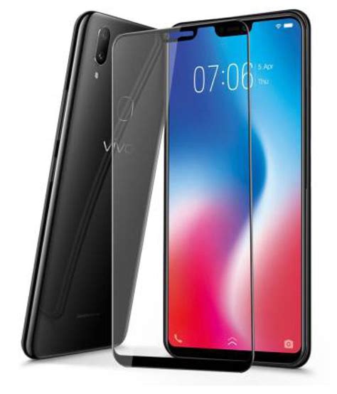 Vivo V Pro Tempered Glass Screen Guard By Glaze Uv Protection Anti