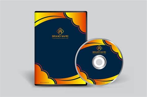 Premium Vector Building Style Abstract Dvd Cover Template
