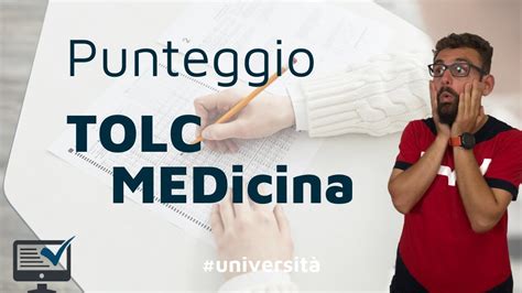 Calcolo Punteggio Nuovo Test Di Medicina Tolc Med Youtube