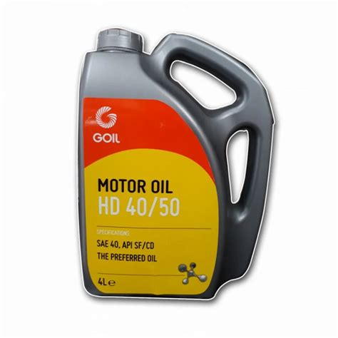goil hd  motor oil  optimal engine performance  cetech