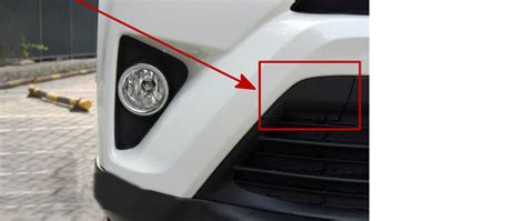 Front Right Bumper Tow Hook Eye Cover Cap Fit For Toyota Rav