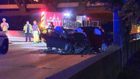 Wrong Way Crash On Parkway East Sends Two To The Hospital