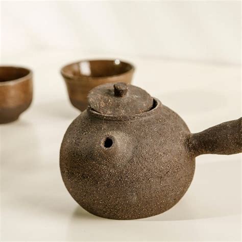 Traditional Japanese Teapot Set Etsy