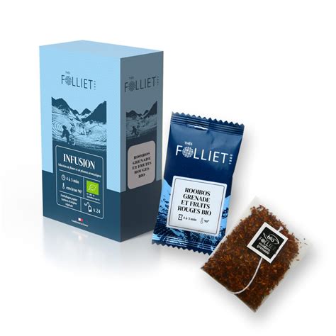 Offre Thés Bio Thés Infusions par Folliet