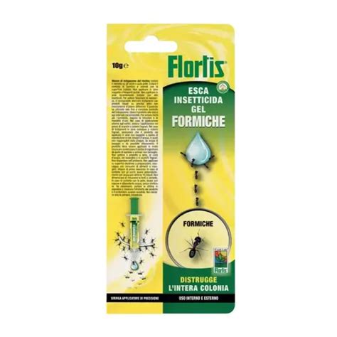 Gel Antiformiche Esca Insetticida Siringa FLORTIS