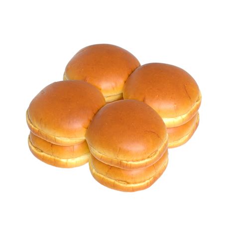 3d Hamburger Buns In Bag Turbosquid 2166335