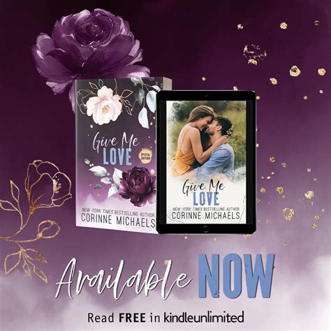 New Release Release Blitz Give Me Love By Corinne Michaels Saucy Southern Readers