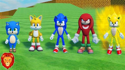 Como Transformarse En Todos Los Personajes De Sonic La Pelicula En Roblox Sonic 2 Leon Picaron