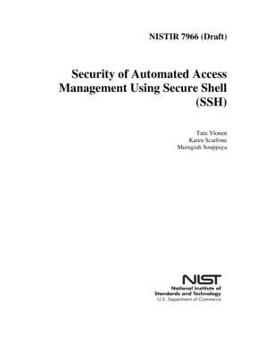 Fillable Online Csrc Nist Guidelines For Automated Access Management