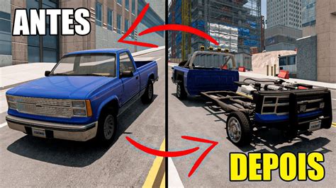 A CADA BATIDA o CARRO SOFRE MODIFICAÇÕES ALEATORIAS BeamNG Drive