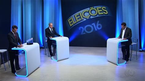 Vídeo Confira íntegra do debate entre candidatos à Prefeitura de