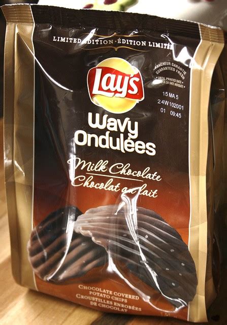 Lay's Wavy Chocolate Covered Potato Chips Product Review - Suzie The Foodie