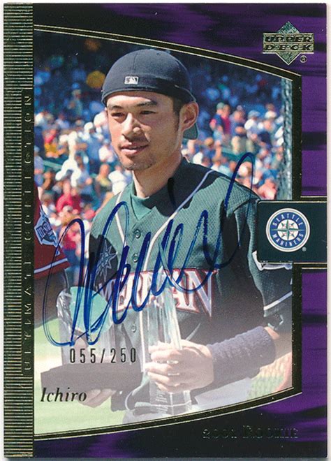 Yahooオークション イチロー Mlb 2001 Upper Deck Ud Ultimate Coll