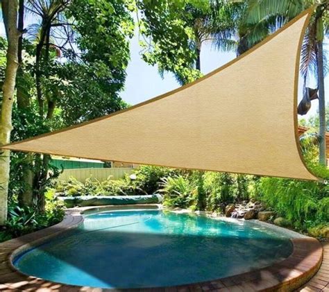 Sun Shade Sail Triangle Shadesail M X M X M Dr Selections