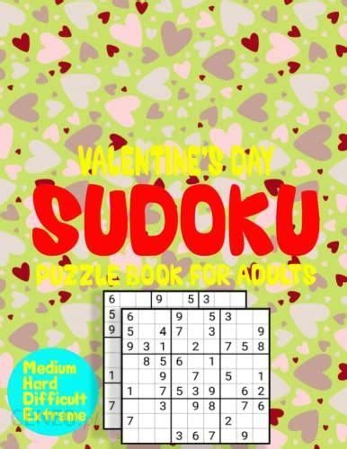 Valentine S Day Sudoku Puzzle Book For Adults Stimulate Your Brain