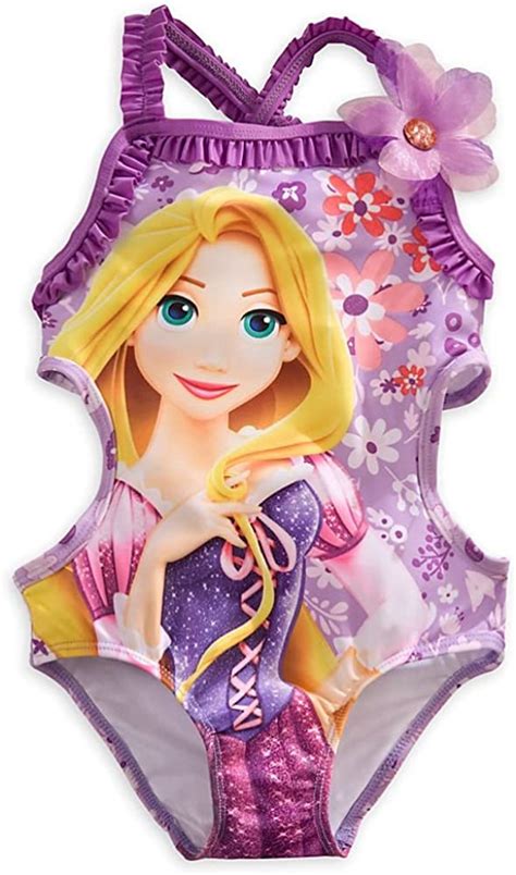 Tienda De Disney Princess Rapunzel Jasmine Belle Traje De Baño Traje De