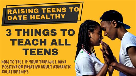 How To Raise Teens To Have Healthy Relationships Even Into Adulthood