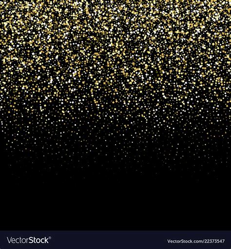 Gold And Black Glitter Background