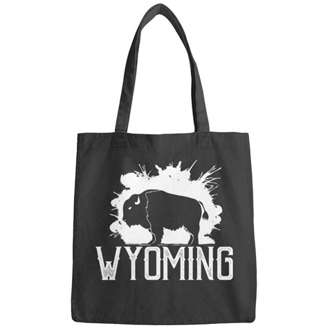 Hiking Hiker Buffalo Wyoming Nature Hiking Mountain Souvenir Hike Bags