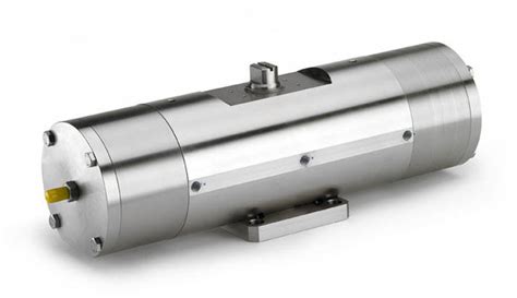 Gs Spring Return Pneumatic Actuator Continuous Stainless Steel Bar