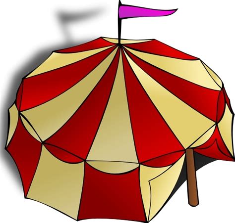 Circus Tent Clip Art Free Vector In Open Office Drawing Svg Svg