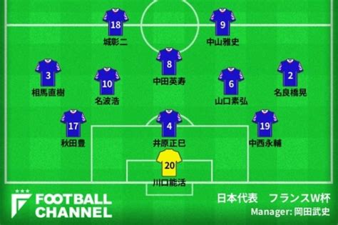 日本代表、背番号4の系譜。「アジアの壁」から本田圭佑まで、チームの柱となった選手たち フットボールチャンネル