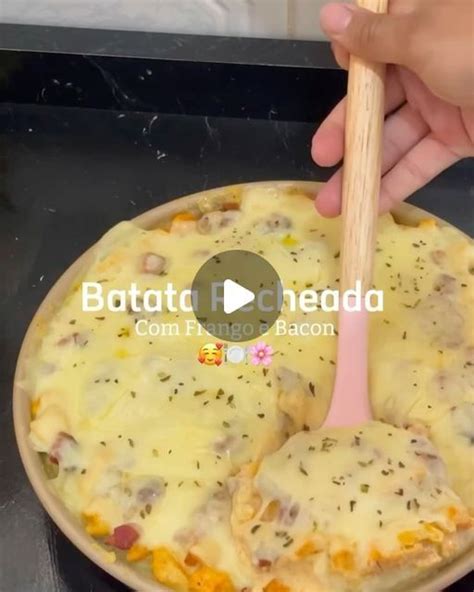 Bruna Receitas On Instagram Batata Recheada F Cil D Toques