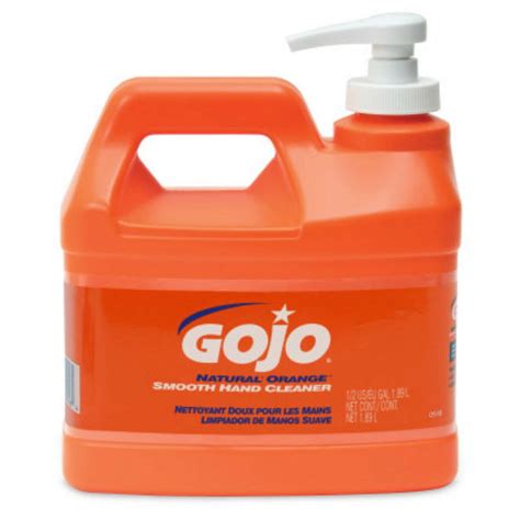 Gojo Natural Orange Smooth Hand Cleaner Pump Dispenser