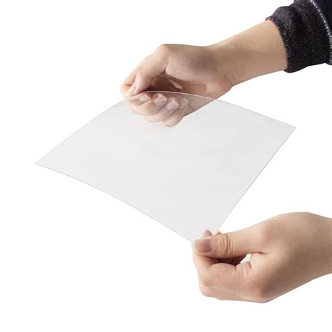 0 5mm Rigid Plastic Transparent APET Pet PETG Sheet For Folding Box