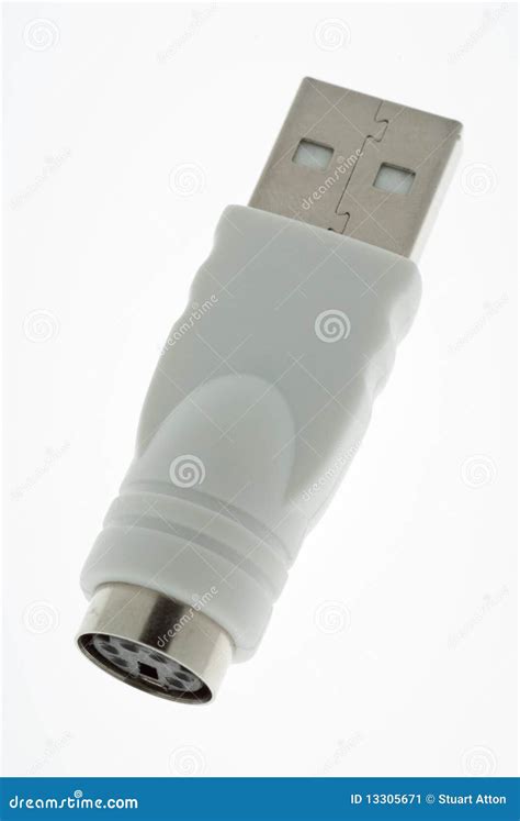 PS2 To USB Adapter Stock Image - Image: 13305671