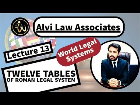 Law Of Twelve Tables Of Roman Legal System Lecture World Legal