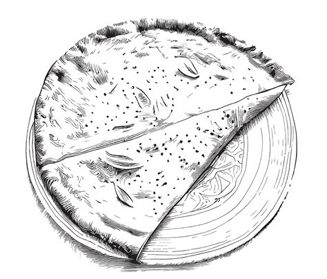 Tortilla Sketch Hand Drawn In Doodle Style Vector Illustration 27762515