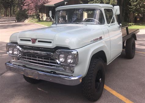 1960 Ford F 250 4x4 For Sale On Bat Auctions Closed On May 30 2021