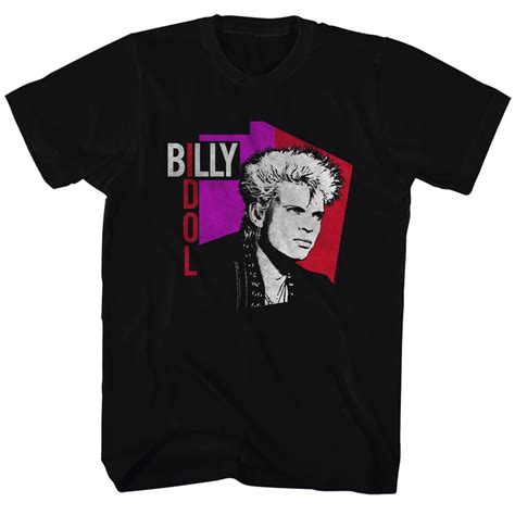 Billy Idol Shirt Vintage Idol Black Tee T Shirt Billy Idol Shirts