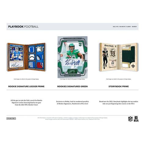 Panini Playbook Football Nfl Hobby Box Taass Fanshop