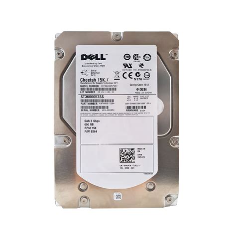 W K Dell Gb Rpm Sas Gb S Mb Cache Inch Hard Drive