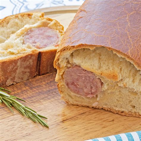 Recette Saucisson de Lyon brioché