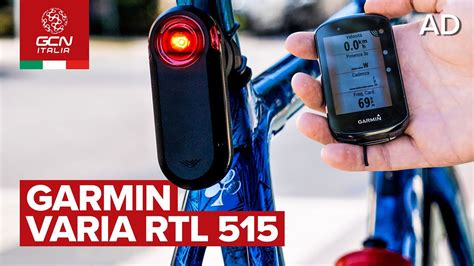 Come Funziona Un Radar Per Biciclette Garmin Varia Rtl Youtube